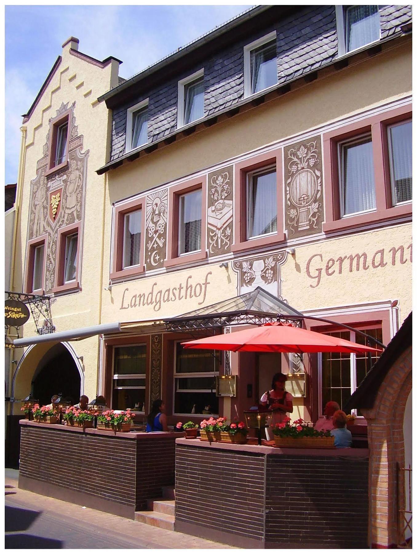 Landgasthof Germania Rüdesheim am Rhein Eksteriør bilde