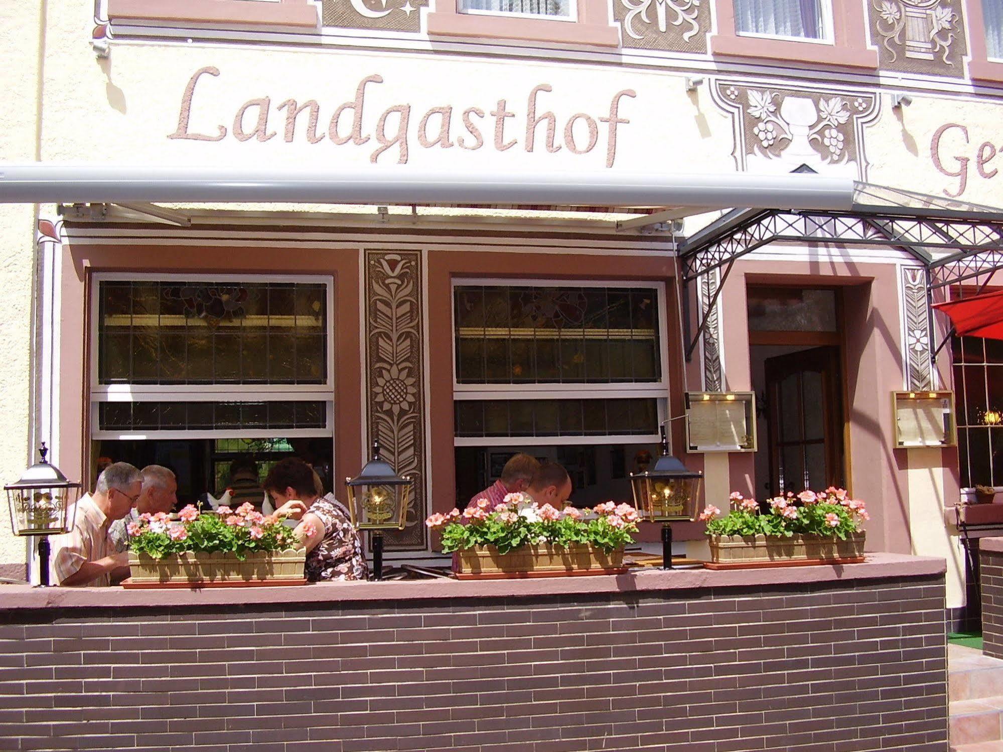 Landgasthof Germania Rüdesheim am Rhein Eksteriør bilde